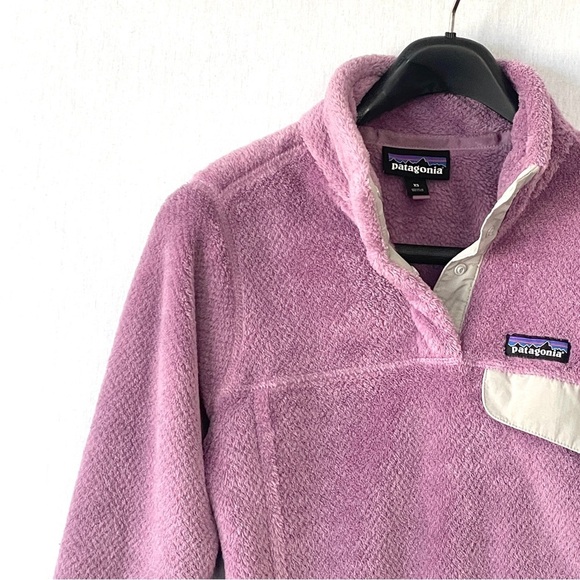 Patagonia Fleece Snap On Pullover Teddy Sweater - Picture 3 of 9